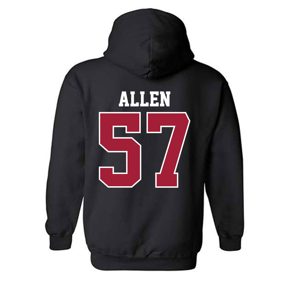 Oklahoma - NCAA Football : Gunnar Allen - Classic Shersey Hooded Sweatshirt-1