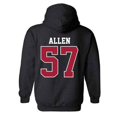 Oklahoma - NCAA Football : Gunnar Allen - Classic Shersey Hooded Sweatshirt-1