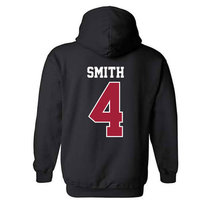 Oklahoma - NCAA Women's Basketball : Caya Smith - Classic Shersey Hooded Sweatshirt-1