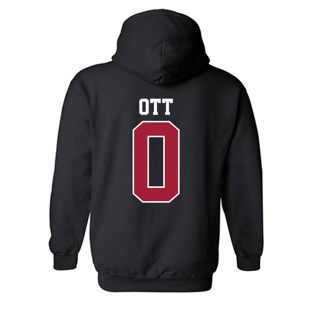 Oklahoma - NCAA Football : Jaydn Ott - Classic Shersey Hooded Sweatshirt-1
