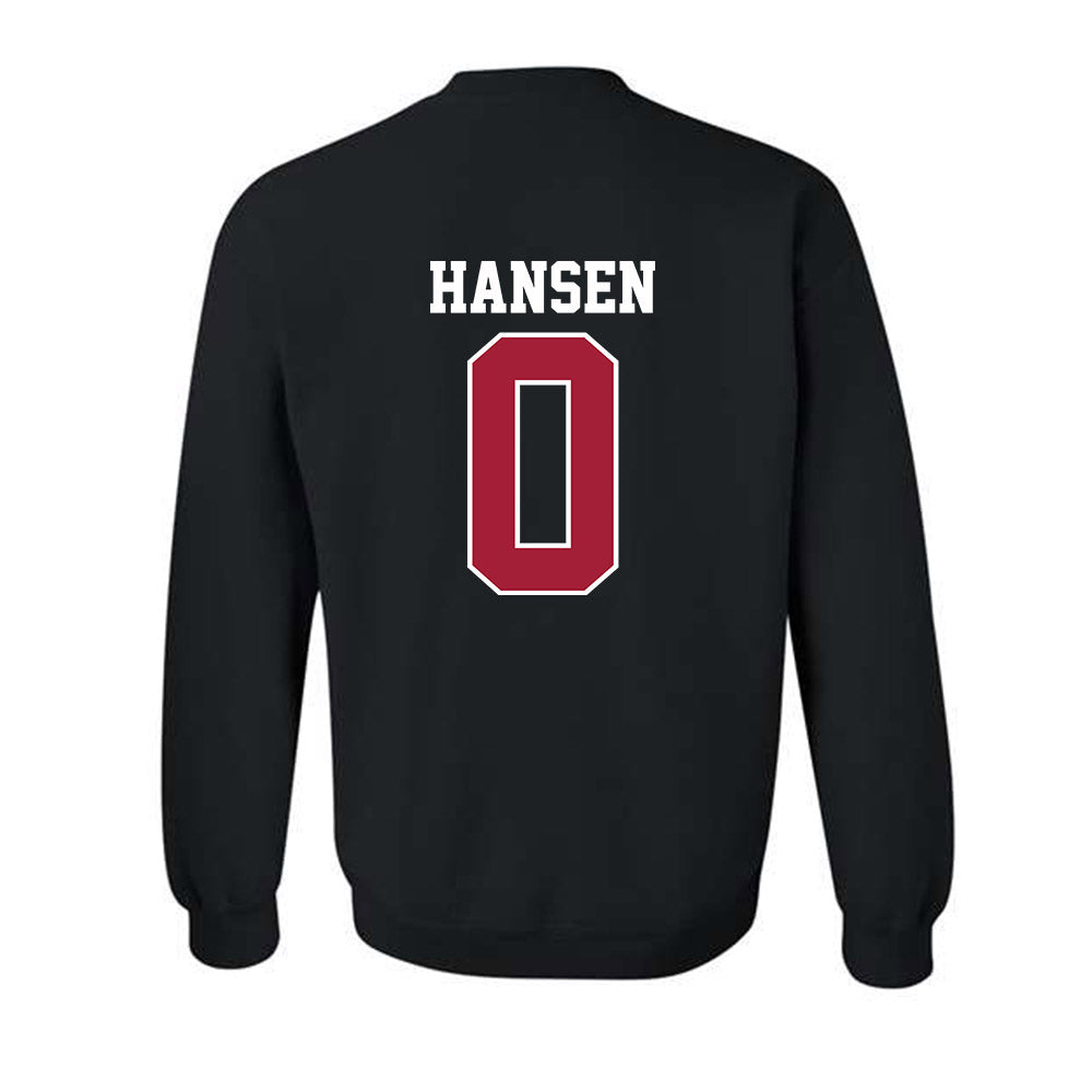 Oklahoma - NCAA Men's Basketball : Jake Hansen - Classic Shersey Crewneck Sweatshirt-1