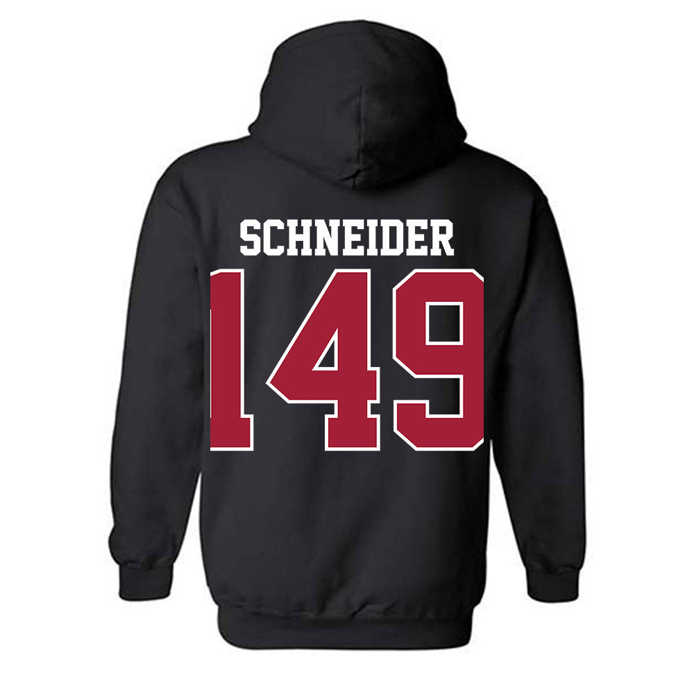 Oklahoma - NCAA Wrestling : Layton Schneider - Classic Shersey Hooded Sweatshirt-1
