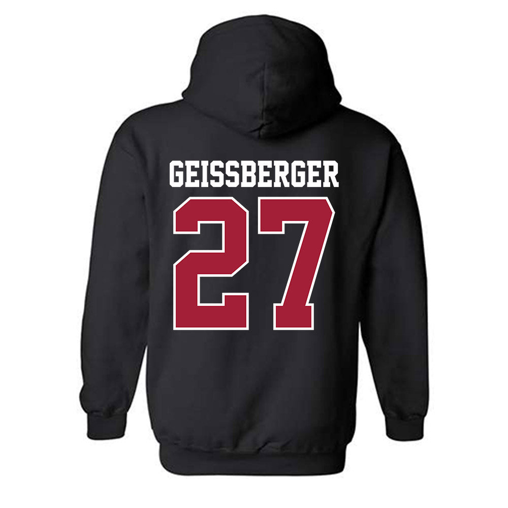  - NCAA Women's Volleyball : Kari Geissberger - Classic Shersey Hooded Sweatshirt-1