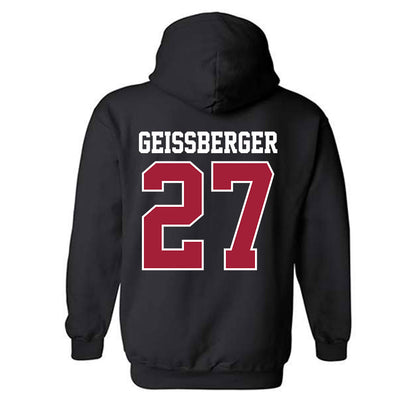  - NCAA Women's Volleyball : Kari Geissberger - Classic Shersey Hooded Sweatshirt-1