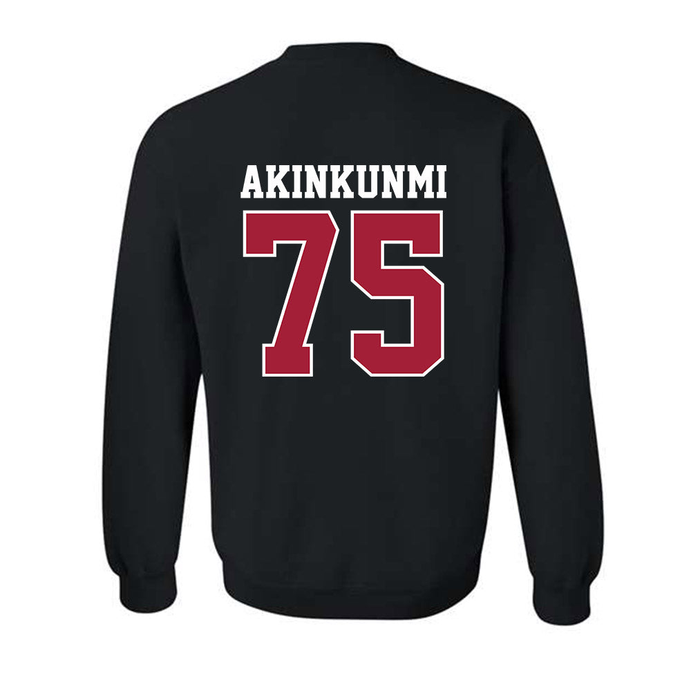 Oklahoma - NCAA Football : Daniel Akinkunmi - Classic Shersey Crewneck Sweatshirt-1