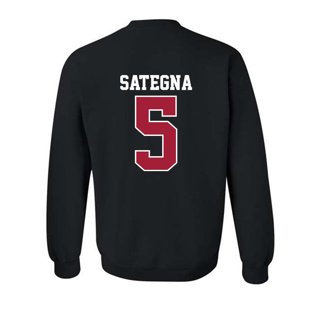 Oklahoma - NCAA Football : Isaiah Sategna - Classic Shersey Crewneck Sweatshirt-1