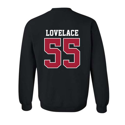 Oklahoma - NCAA Men's Basketball : Reid Lovelace - Classic Shersey Crewneck Sweatshirt-1