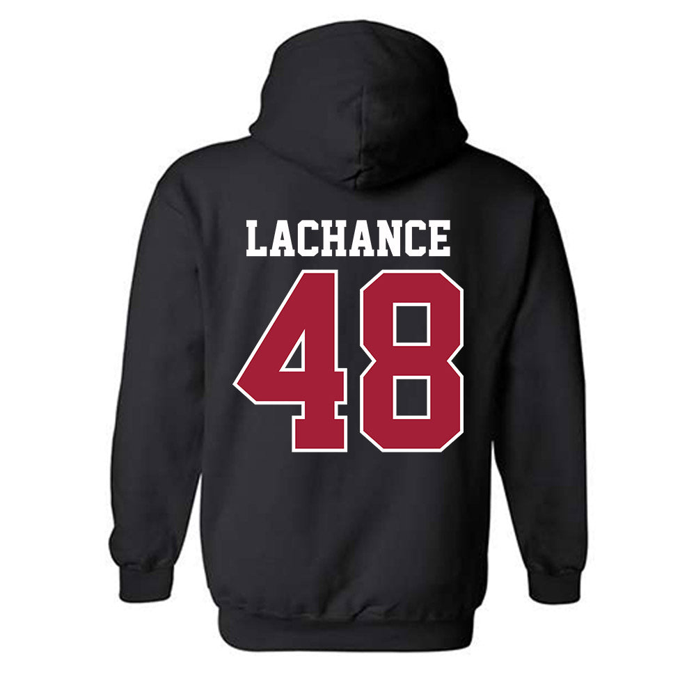 Oklahoma - NCAA Baseball : Deiten Lachance - Classic Shersey Hooded Sweatshirt-1