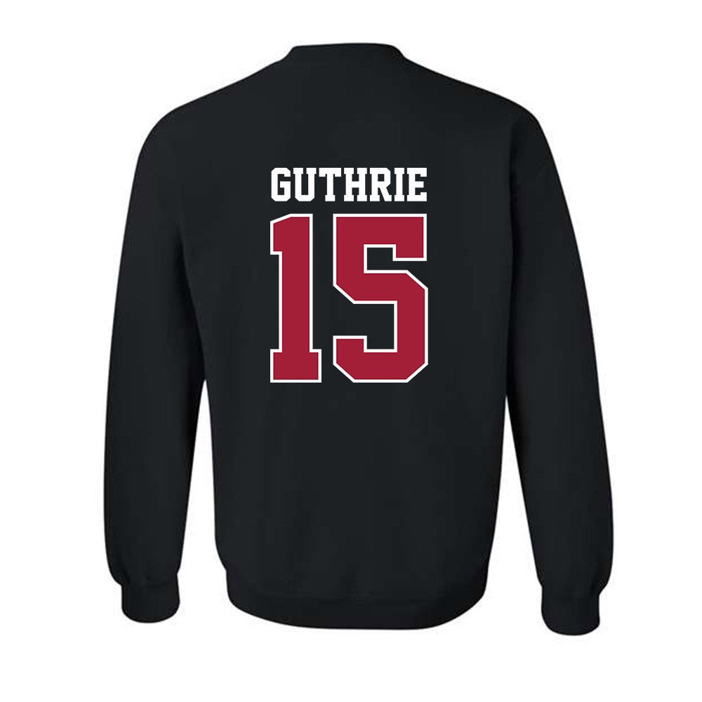 Oklahoma - NCAA Women's Soccer : Aly Guthrie - Classic Shersey Crewneck Sweatshirt-1