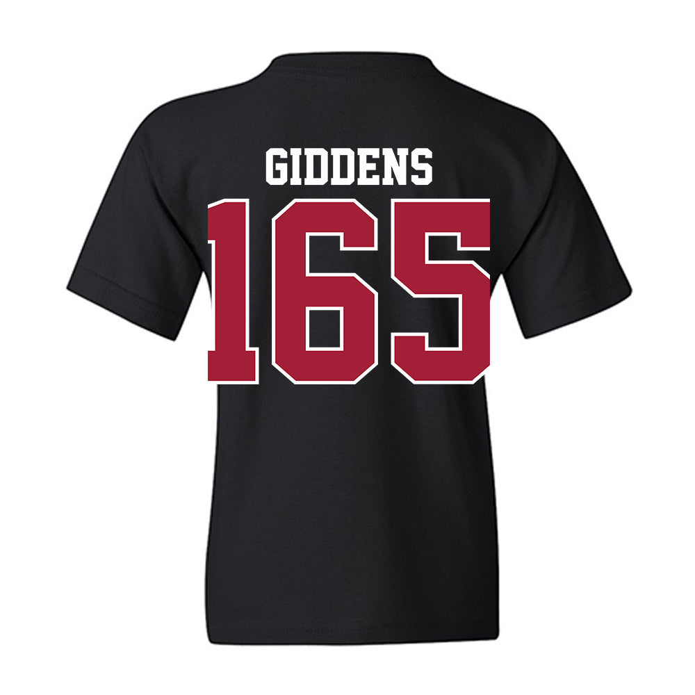 Oklahoma - NCAA Wrestling : Clay Giddens - Classic Shersey Youth T-Shirt-1