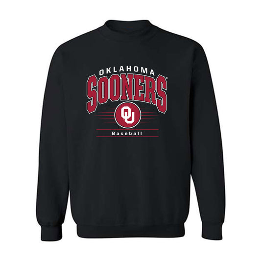 Oklahoma - NCAA Baseball : Leighton Mercurius - Classic Shersey Crewneck Sweatshirt-0