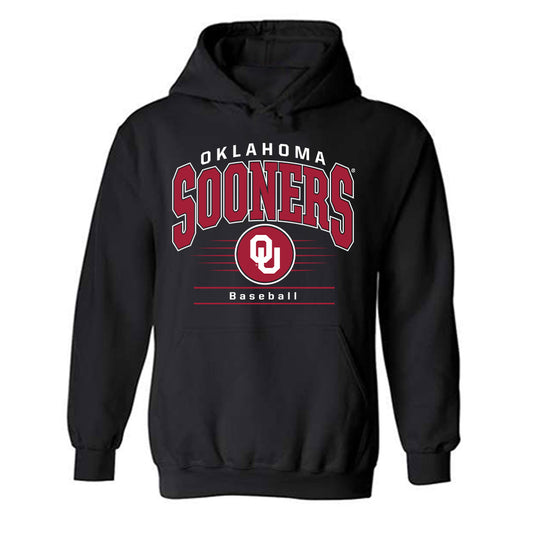 Oklahoma - NCAA Baseball : Myles Davis - Classic Shersey Hooded Sweatshirt-0