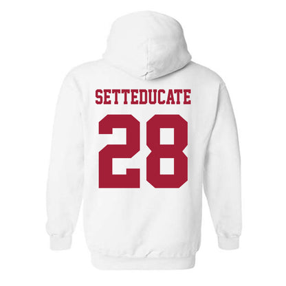 Oklahoma - NCAA Women's Soccer : Luciana Setteducate - Classic Shersey Hooded Sweatshirt-1