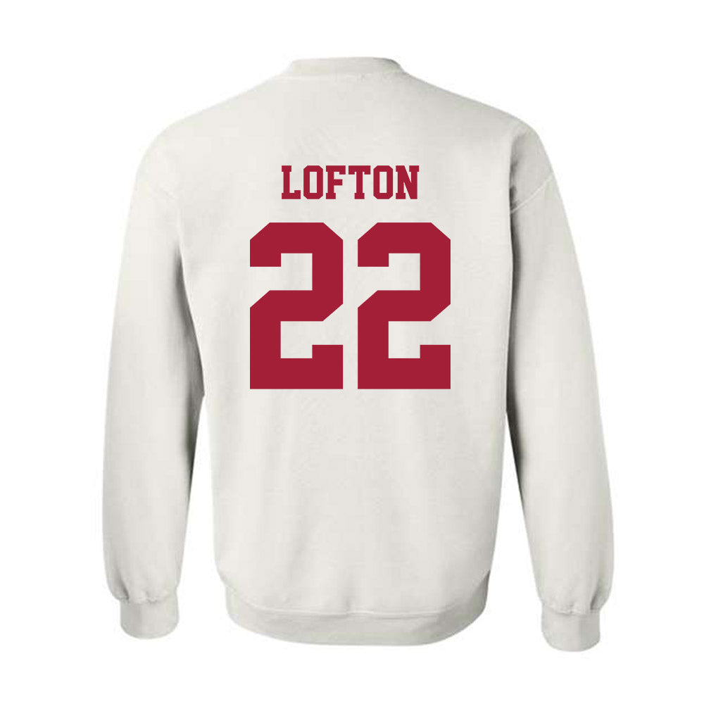 Oklahoma - NCAA Women's Basketball : Keziah Lofton - Classic Shersey Crewneck Sweatshirt-1