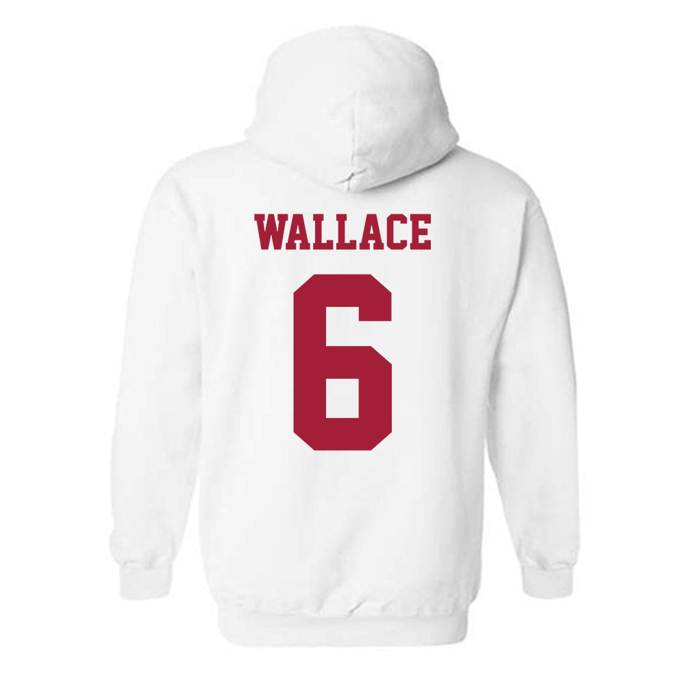 Oklahoma - NCAA Women's Volleyball : Whitney Wallace - Classic Shersey Hooded Sweatshirt-1