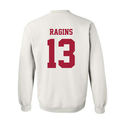 Oklahoma - NCAA Football : Zion Ragins - Classic Shersey Crewneck Sweatshirt-1