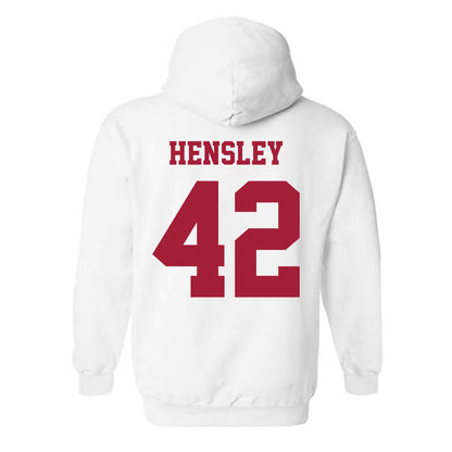 Oklahoma - NCAA Baseball : Reid Hensley - Classic Shersey Hooded Sweatshirt-1