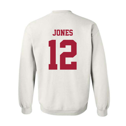 Oklahoma - NCAA Men's Basketball : Jadon Jones - Classic Shersey Crewneck Sweatshirt-1