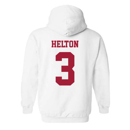 Oklahoma - NCAA Softball : Chaney Helton - Classic Shersey Hooded Sweatshirt-1