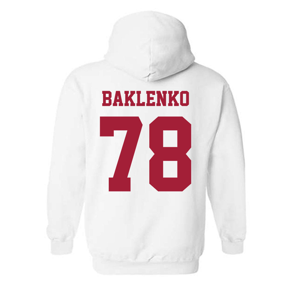 Oklahoma - NCAA Football : Luke Baklenko - Classic Shersey Hooded Sweatshirt-1