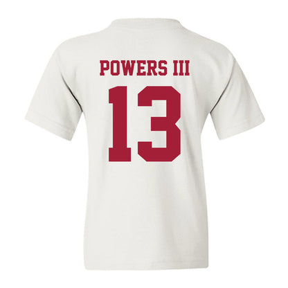 Oklahoma - NCAA Football : Reggie Powers III - Classic Shersey Youth T-Shirt-1