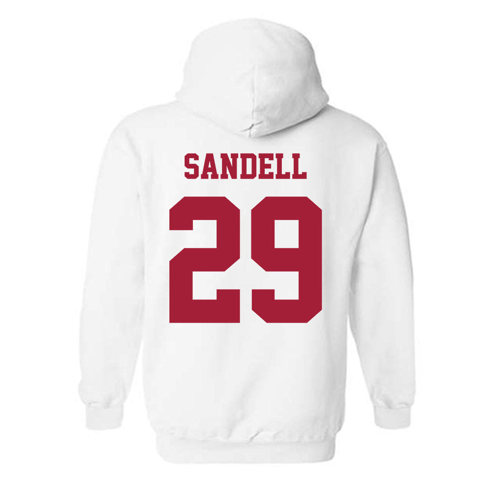 Oklahoma - NCAA Football : Tate Sandell - Classic Shersey Hooded Sweatshirt-1