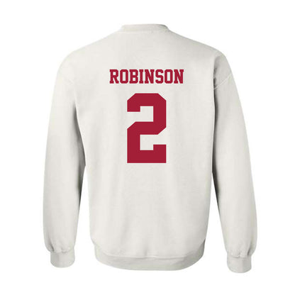 Oklahoma - NCAA Football : Omarion Robinson - Classic Shersey Crewneck Sweatshirt-1