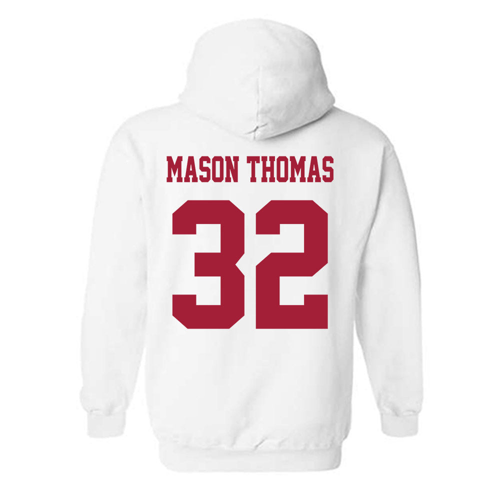 Oklahoma - NCAA Football : R Mason Thomas - Classic Shersey Hooded Sweatshirt-1