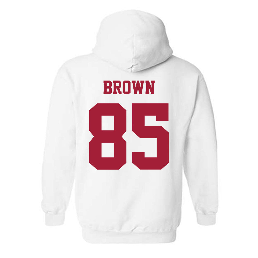 Oklahoma - NCAA Football : Trey Brown - Classic Shersey Hooded Sweatshirt-1
