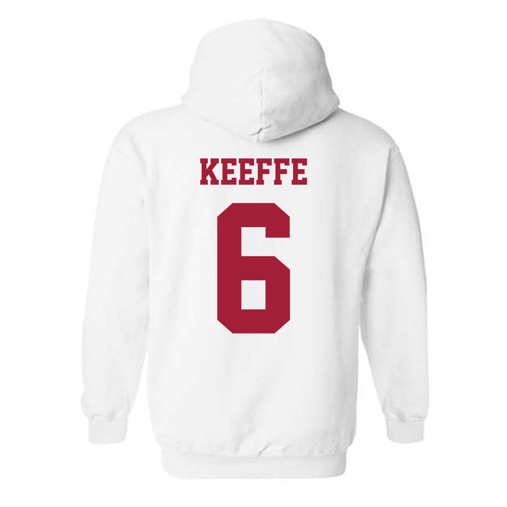 Oklahoma - NCAA Men's Basketball : Finley Keeffe - Classic Shersey Hooded Sweatshirt-1