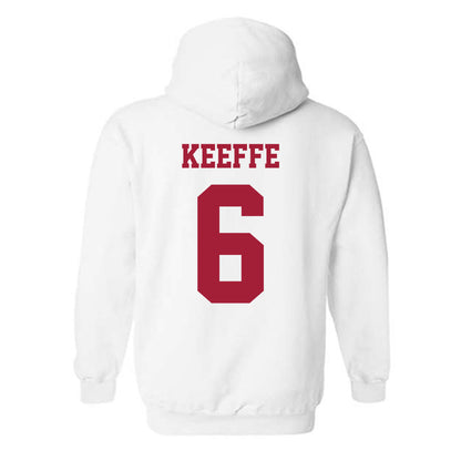Oklahoma - NCAA Men's Basketball : Finley Keeffe - Classic Shersey Hooded Sweatshirt-1