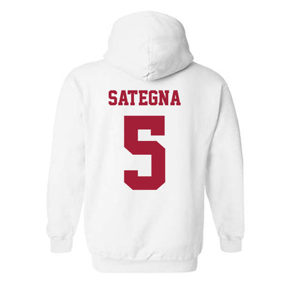 Oklahoma - NCAA Football : Isaiah Sategna - Classic Shersey Hooded Sweatshirt-1