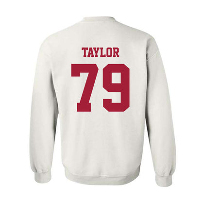 Oklahoma - NCAA Football : Jake Taylor - Classic Shersey Crewneck Sweatshirt-1