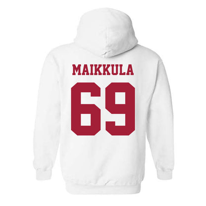 Oklahoma - NCAA Football : Jake Maikkula - Classic Shersey Hooded Sweatshirt-1
