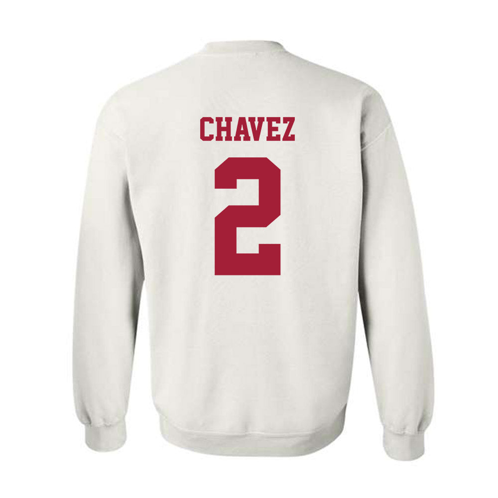Oklahoma - NCAA Women's Basketball : Aaliyah Chavez - Classic Shersey Crewneck Sweatshirt-1