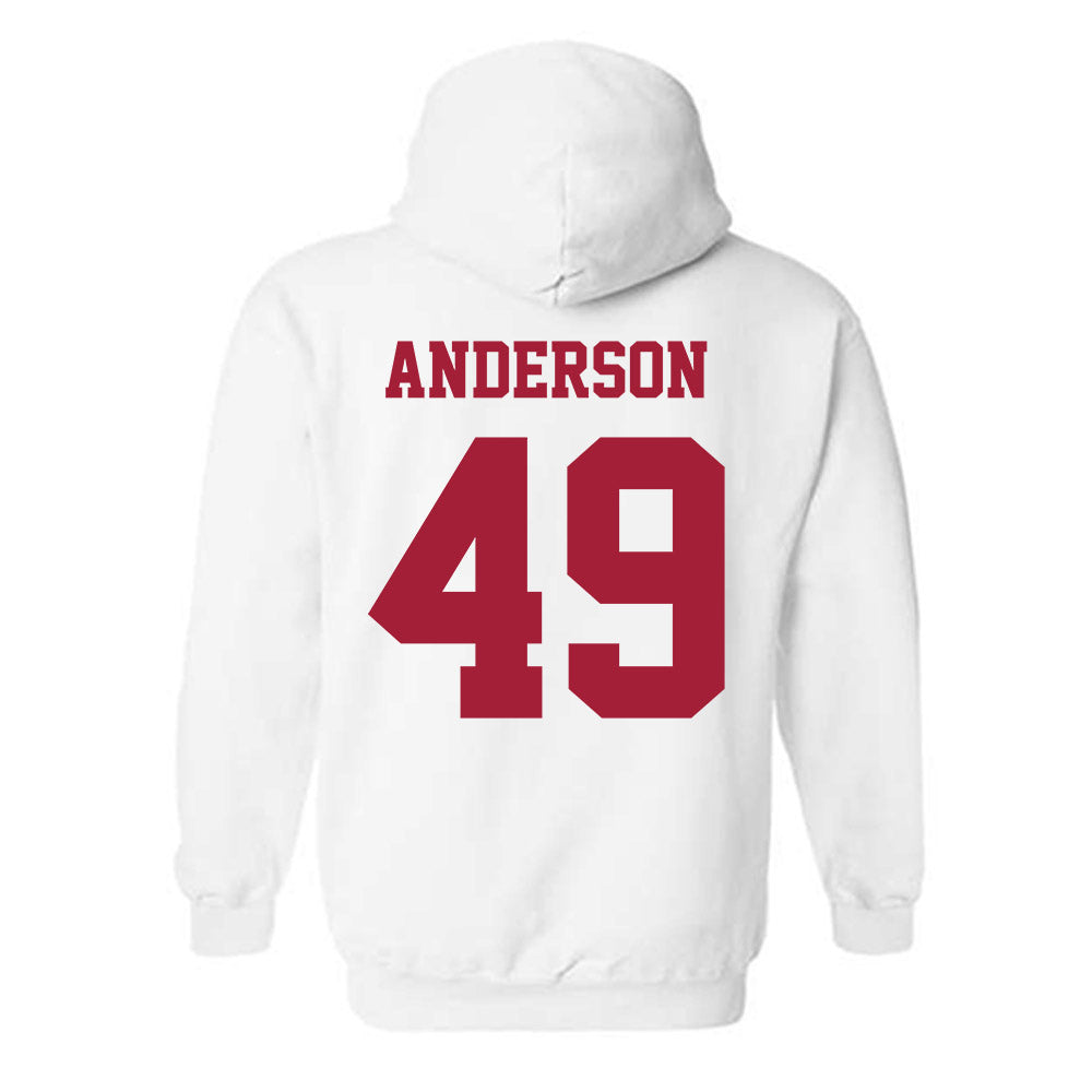 Oklahoma - NCAA Football : Ben Anderson - Classic Shersey Hooded Sweatshirt-1