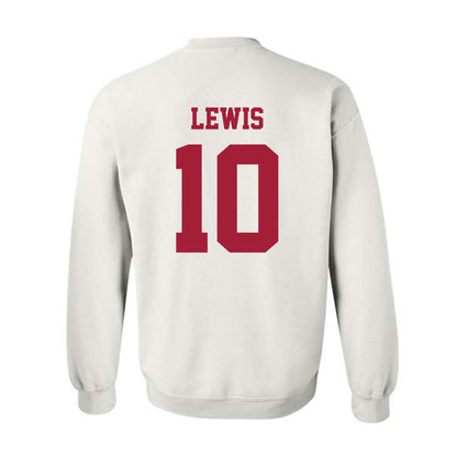 Oklahoma - NCAA Football : Kip Lewis - Classic Shersey Crewneck Sweatshirt-1