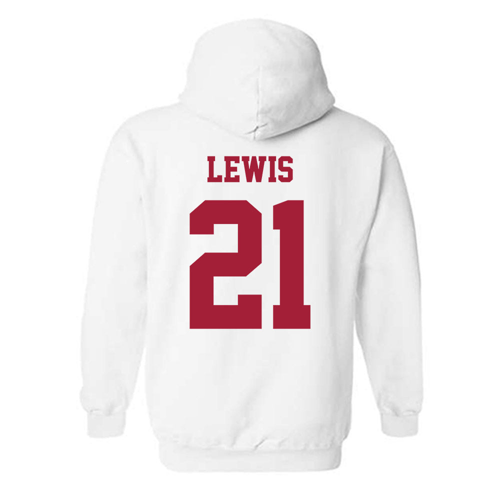 Oklahoma - NCAA Women's Soccer : Ella Lewis - Classic Shersey Hooded Sweatshirt-1