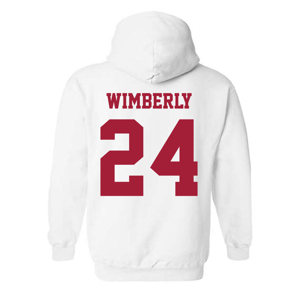 Oklahoma - NCAA Football : Marcus Wimberly - Classic Shersey Hooded Sweatshirt-1