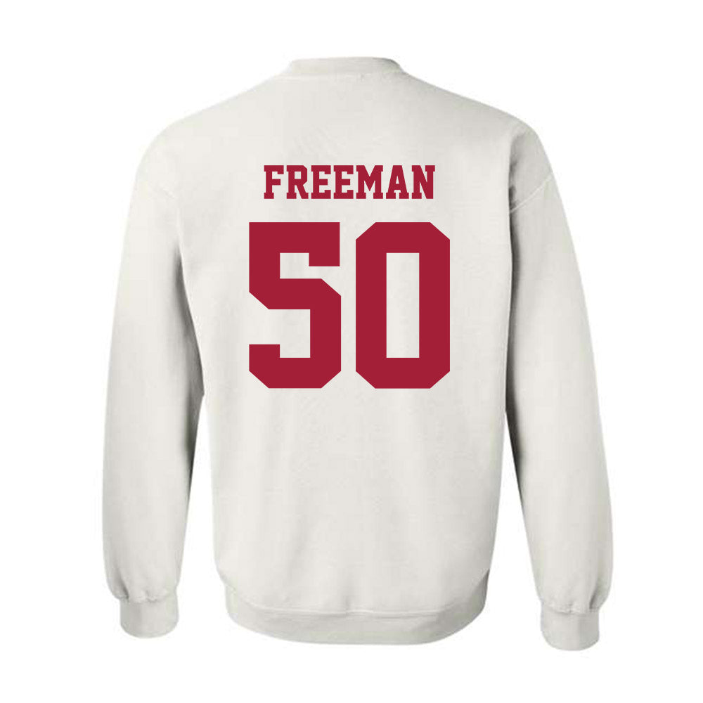Oklahoma - NCAA Football : Seth Freeman - Classic Shersey Crewneck Sweatshirt-1