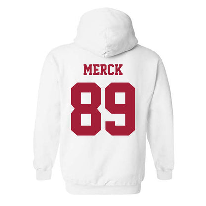 Oklahoma - NCAA Football : Eli Merck - Classic Shersey Hooded Sweatshirt-1