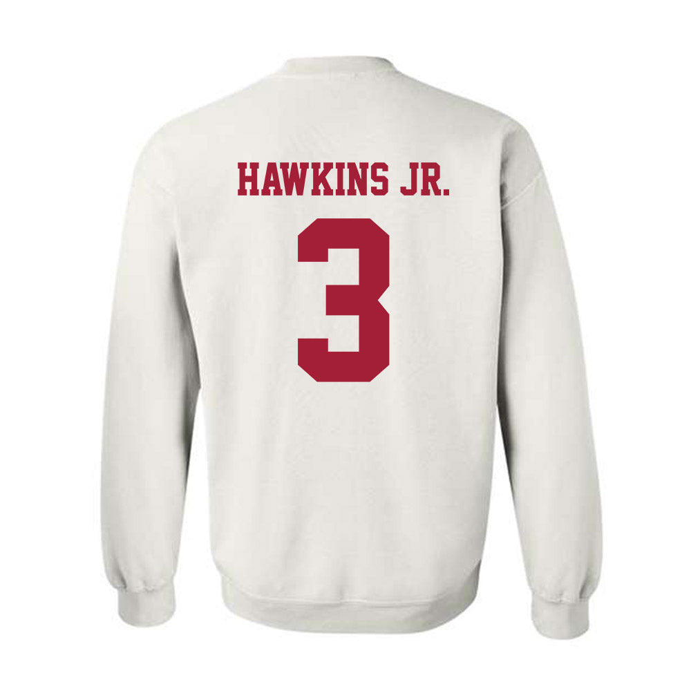 Oklahoma - NCAA Football : Michael Hawkins Jr. - Classic Shersey Crewneck Sweatshirt-1