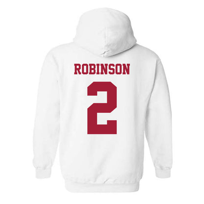 Oklahoma - NCAA Football : Omarion Robinson - Classic Shersey Hooded Sweatshirt-1