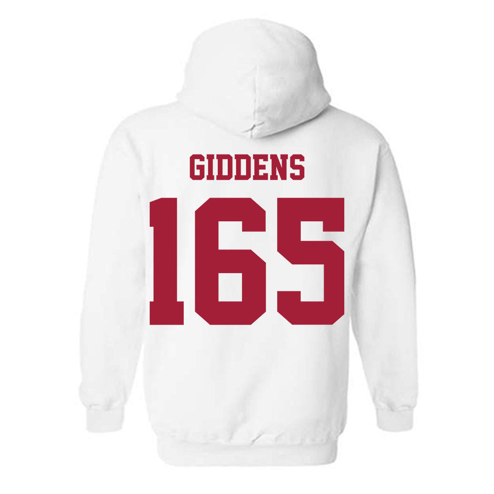 Oklahoma - NCAA Wrestling : Clay Giddens - Classic Shersey Hooded Sweatshirt-1