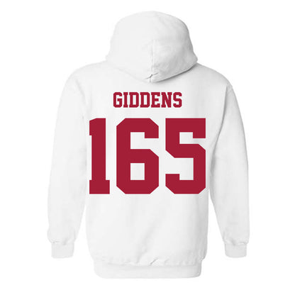 Oklahoma - NCAA Wrestling : Clay Giddens - Classic Shersey Hooded Sweatshirt-1