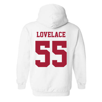 Oklahoma - NCAA Men's Basketball : Reid Lovelace - Classic Shersey Hooded Sweatshirt-1