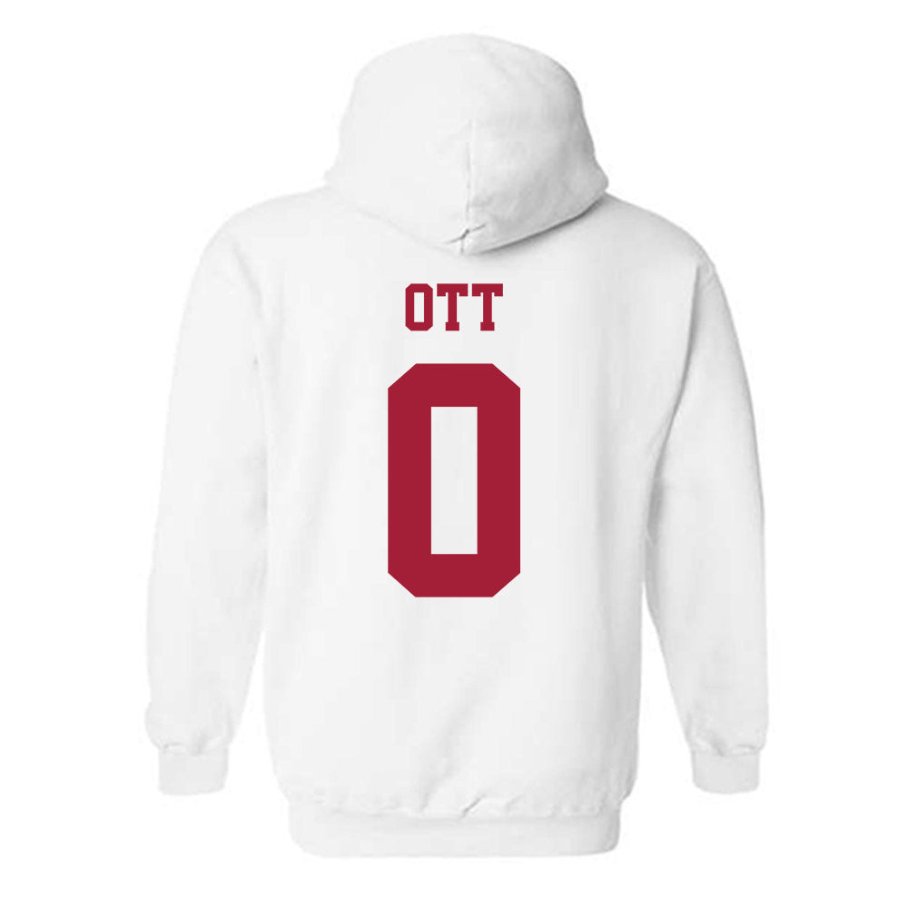 Oklahoma - NCAA Football : Jaydn Ott - Classic Shersey Hooded Sweatshirt-1