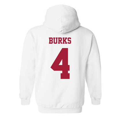 Oklahoma - NCAA Football : Deion Burks - Classic Shersey Hooded Sweatshirt-1