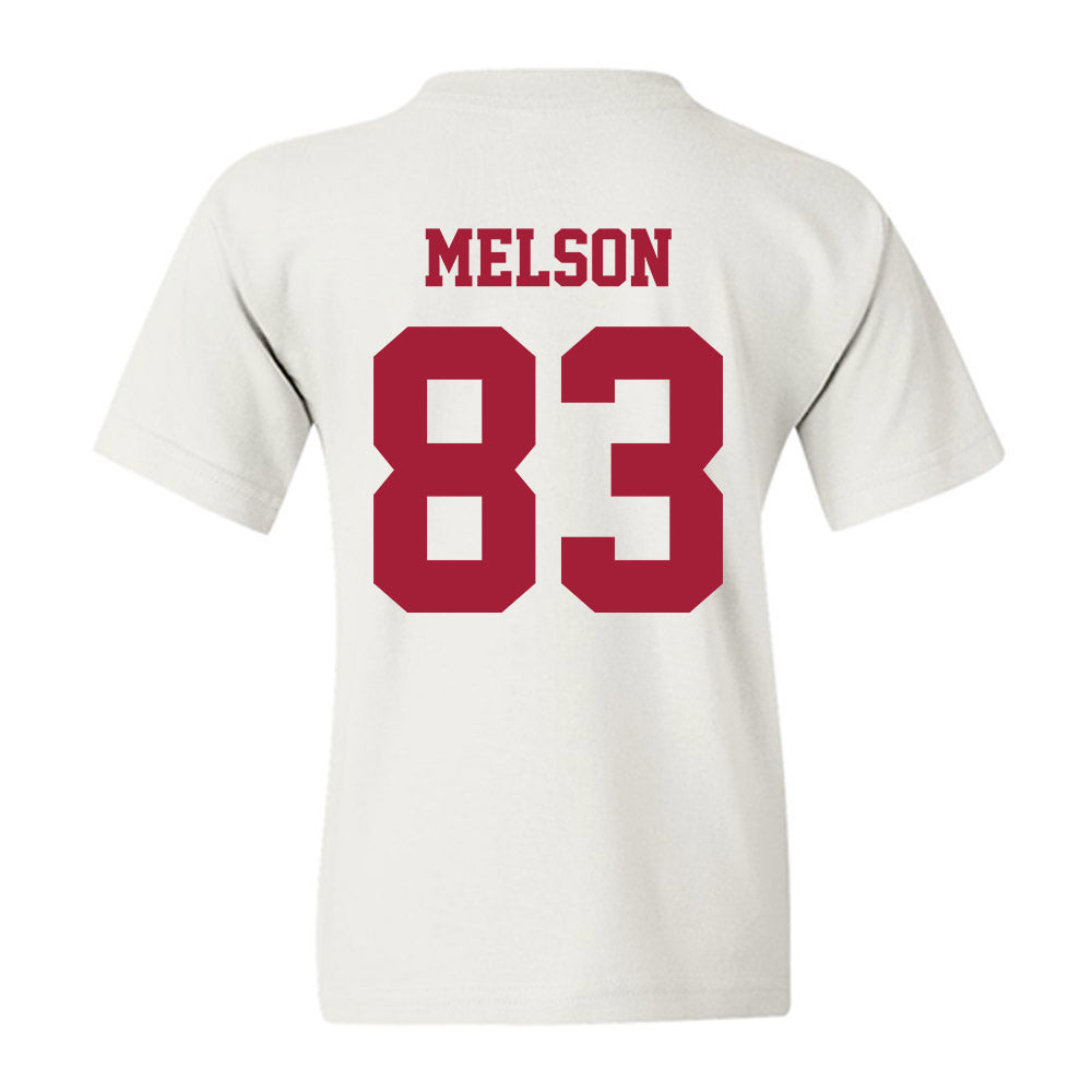 Oklahoma - NCAA Football : Major Melson - Classic Shersey Youth T-Shirt-1