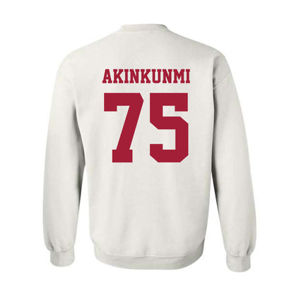 Oklahoma - NCAA Football : Daniel Akinkunmi - Classic Shersey Crewneck Sweatshirt-1